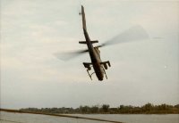 ARMY Crusader Cobra during takeofft