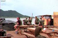 Boat crews at Ha Tien