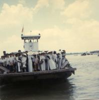 Mekong ferry boat